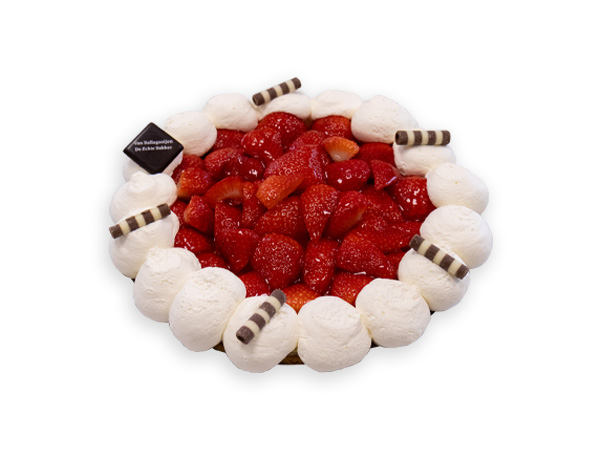 Aardbeienvlaai